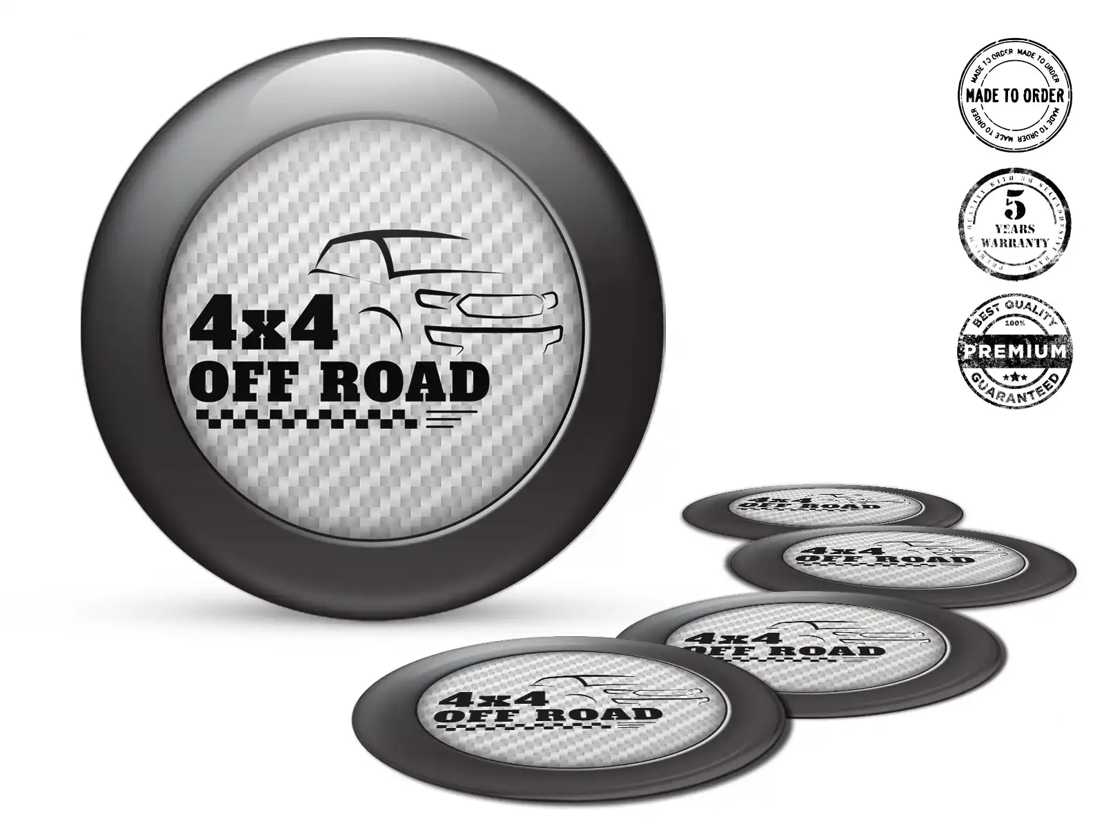 Wheel badge Premium Edition Sports Car Racing Decals